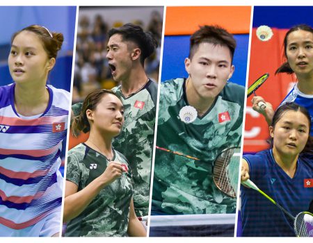 中國香港羽毛球隊喜獲4席巴黎奧運入場券