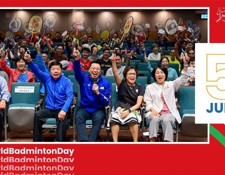 World Badminton Day "Raise-A-Racket"