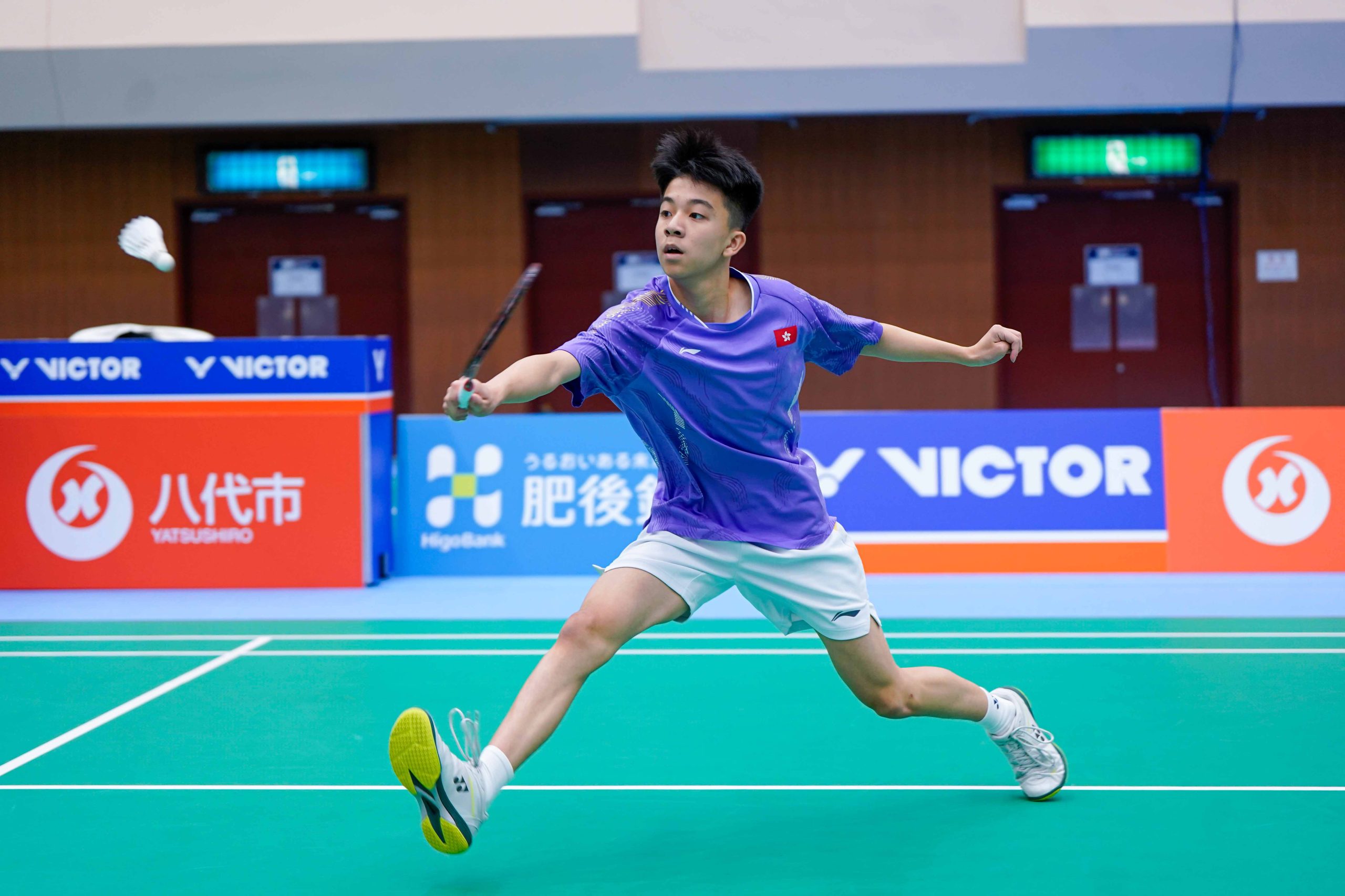 男子單打　陳以熙(Photo Credit: Badminton Asia亞洲羽毛球聯會)