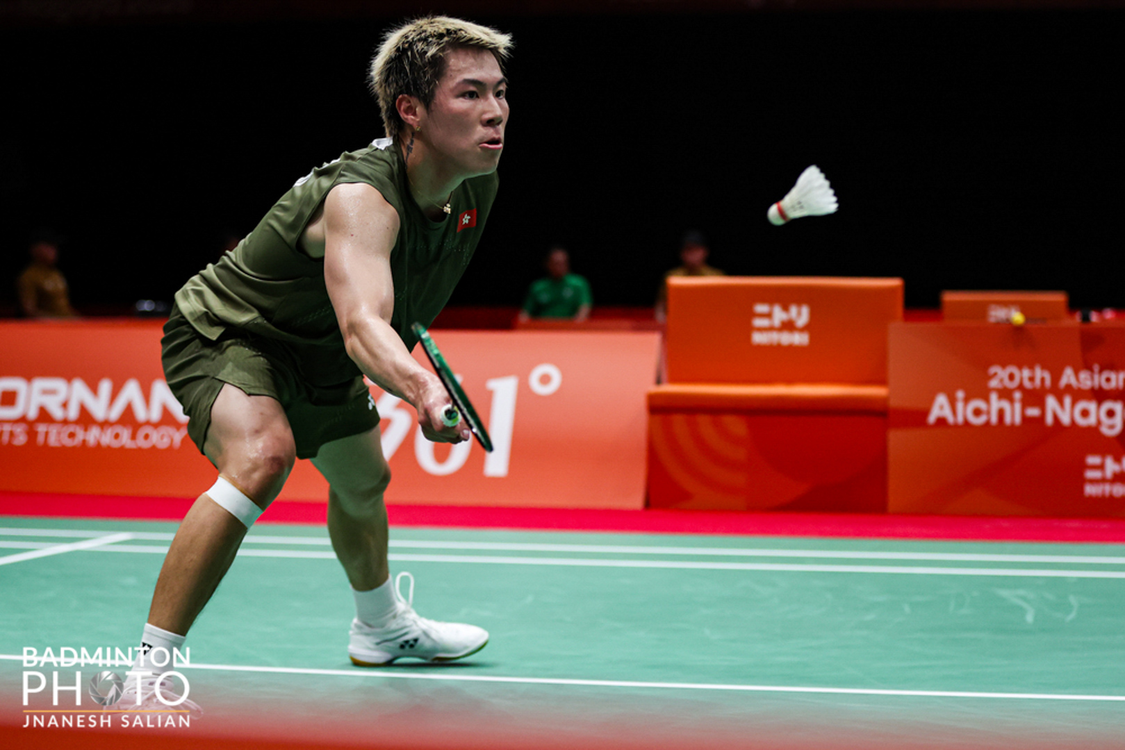 2026亞運會羽毛球 港隊男子單打代表李卓耀 (Photo Credit: Badmintonphoto)