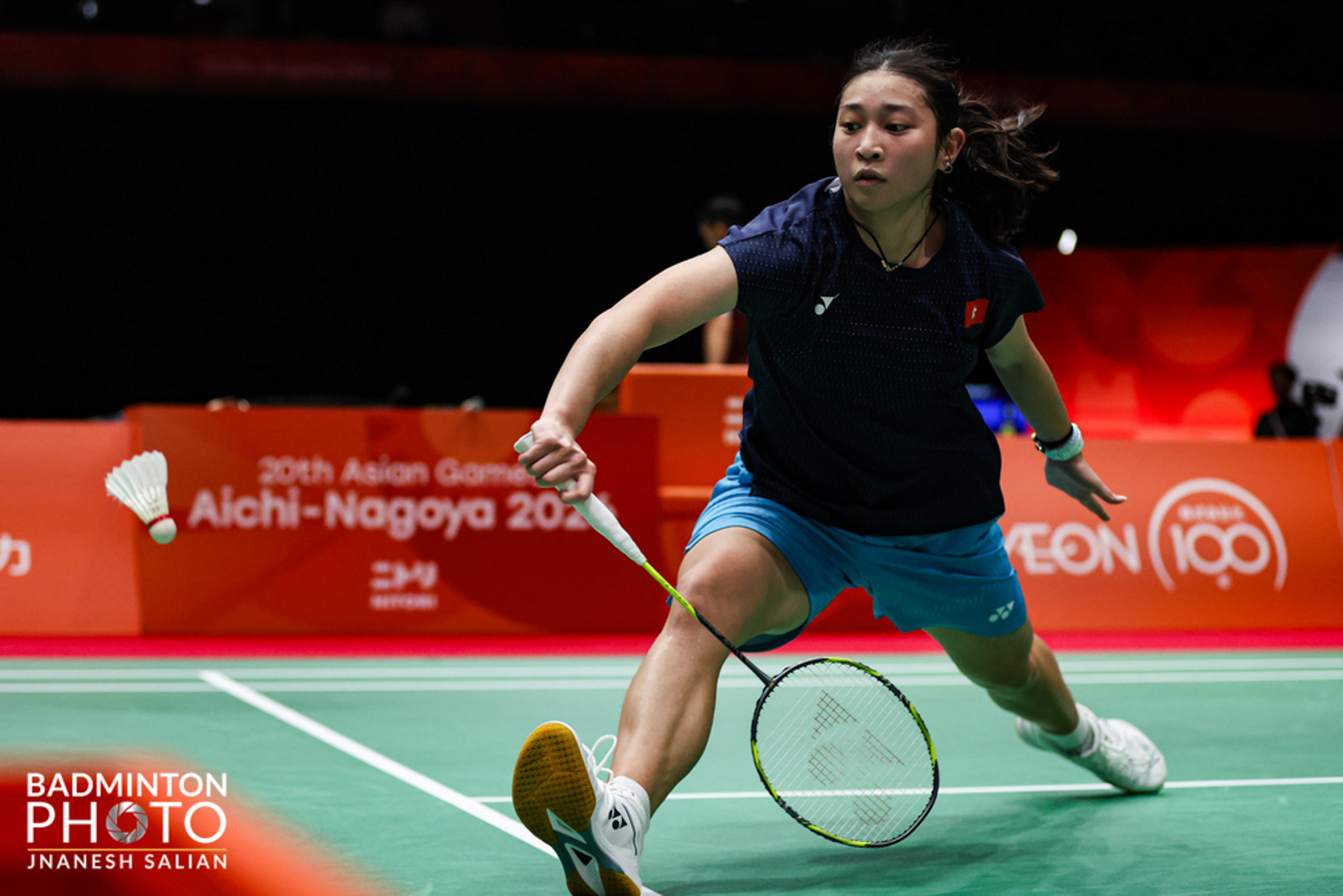 2026亞運會羽毛球 港隊女子單打代表梁珈穎 (Photo Credit: Badmintonphoto)
