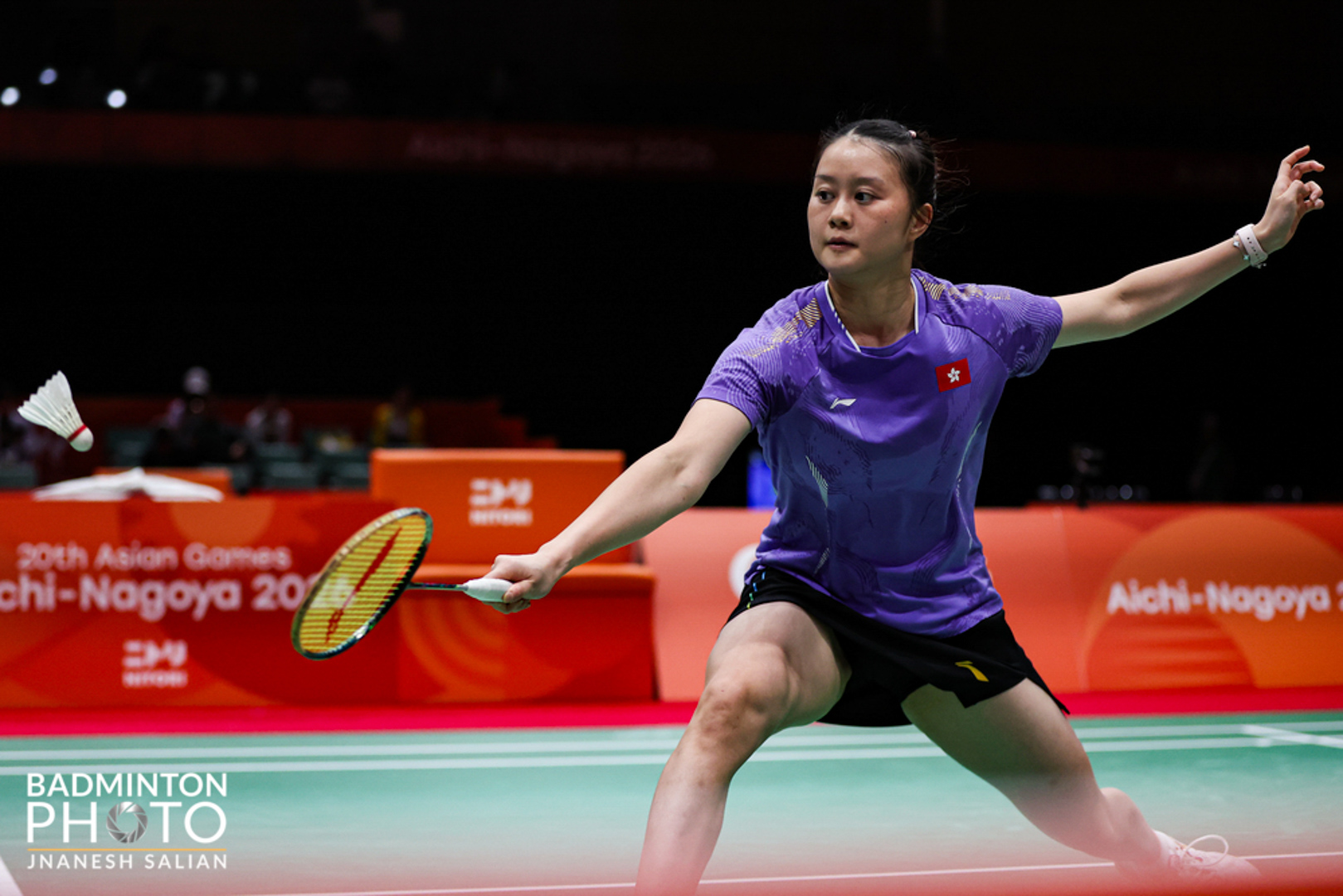 2026亞運會羽毛球女單第二圈 盧善恩 21-2、21-12 勝 Aminath Nabeeha ABDUL RAZZAQ（馬爾代夫） (Photo Credit: Badmintonphoto)