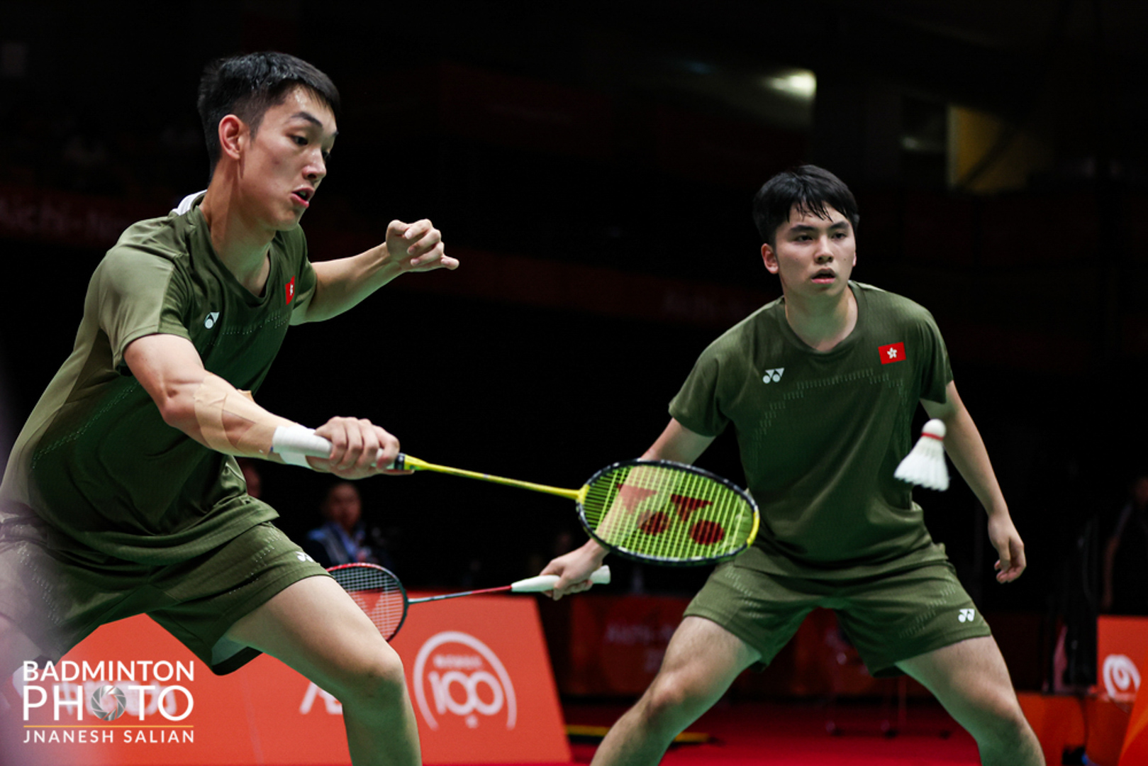 2026亞運會羽毛球男雙第一圈 張世成／鄧志輝 
21-12、21-14 勝 裴鵬鋒／裴梓臻（澳門）
(Photo Credit: Badmintonphoto)