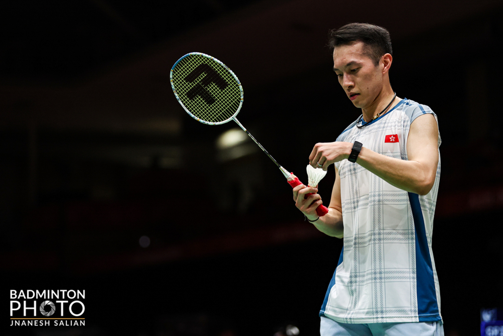 2026亞運會羽毛球男單第三圈 伍家朗 18-21、21-14、3-1（RET） 勝 崔智勳（韓國）(Photo Credit: Badmintonphoto)