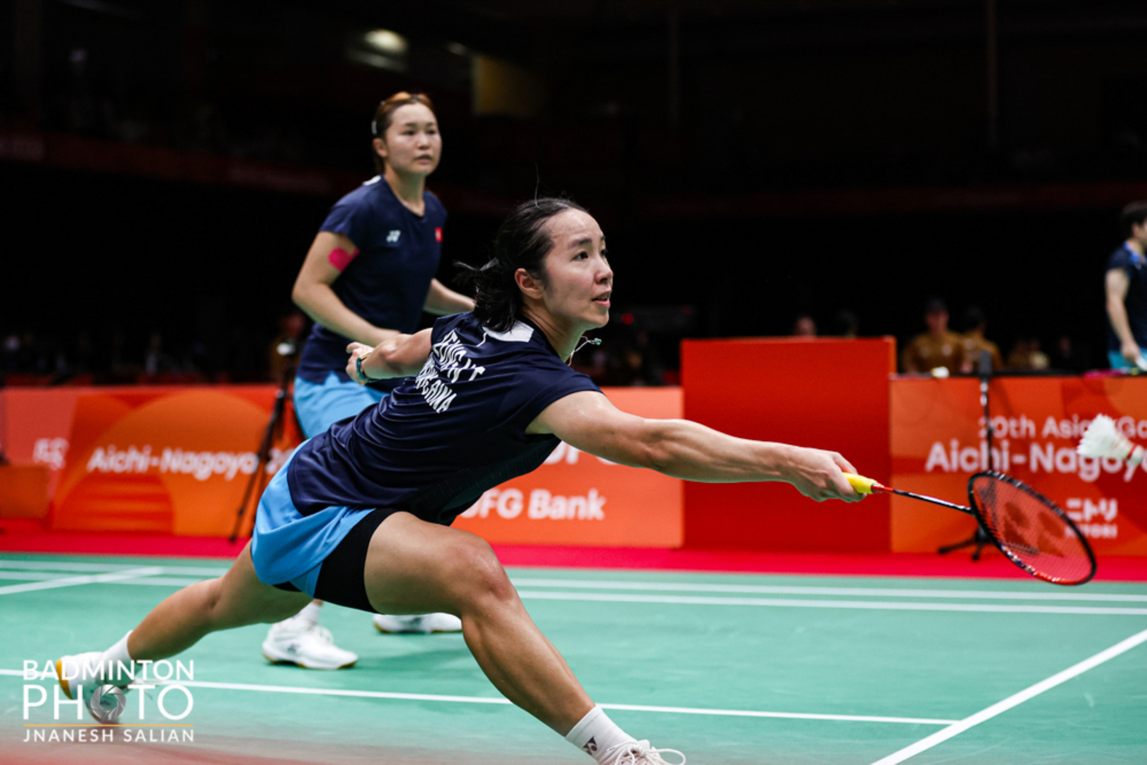 2026亞運會羽毛球 港隊代表楊雅婷/楊霈霖連續兩屆躋身女子雙打八強(Photo Credit: Badmintonphoto)